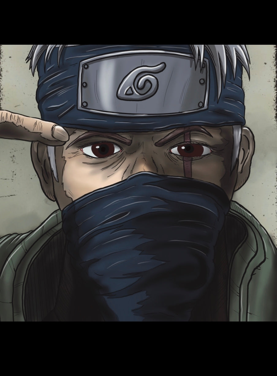 Kakashi Hatake x Mos Def album cover mashup