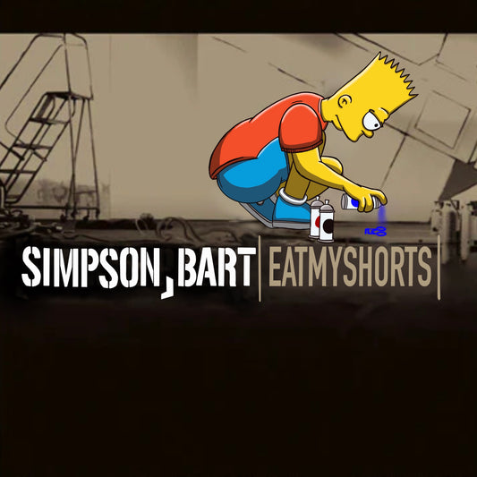 Bart Simpson x linkin park album cover mashup