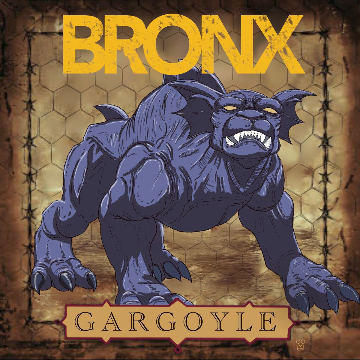 Bronx x DMX Album cover mashup poster