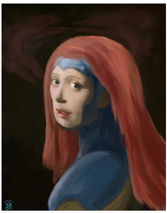 Jean grey fine art remix poster