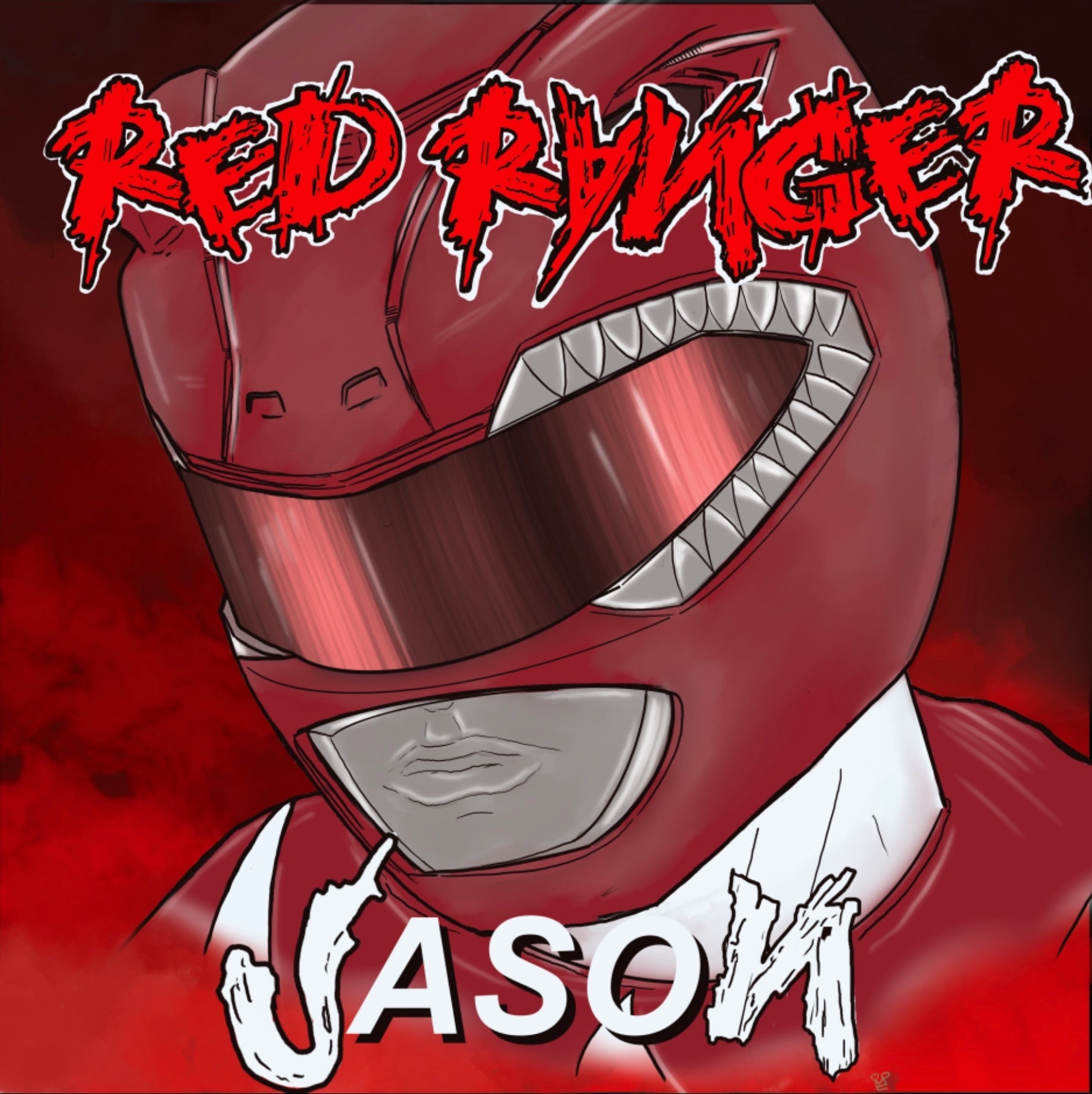 Red Ranger x Redman album cover mashup – Candabis