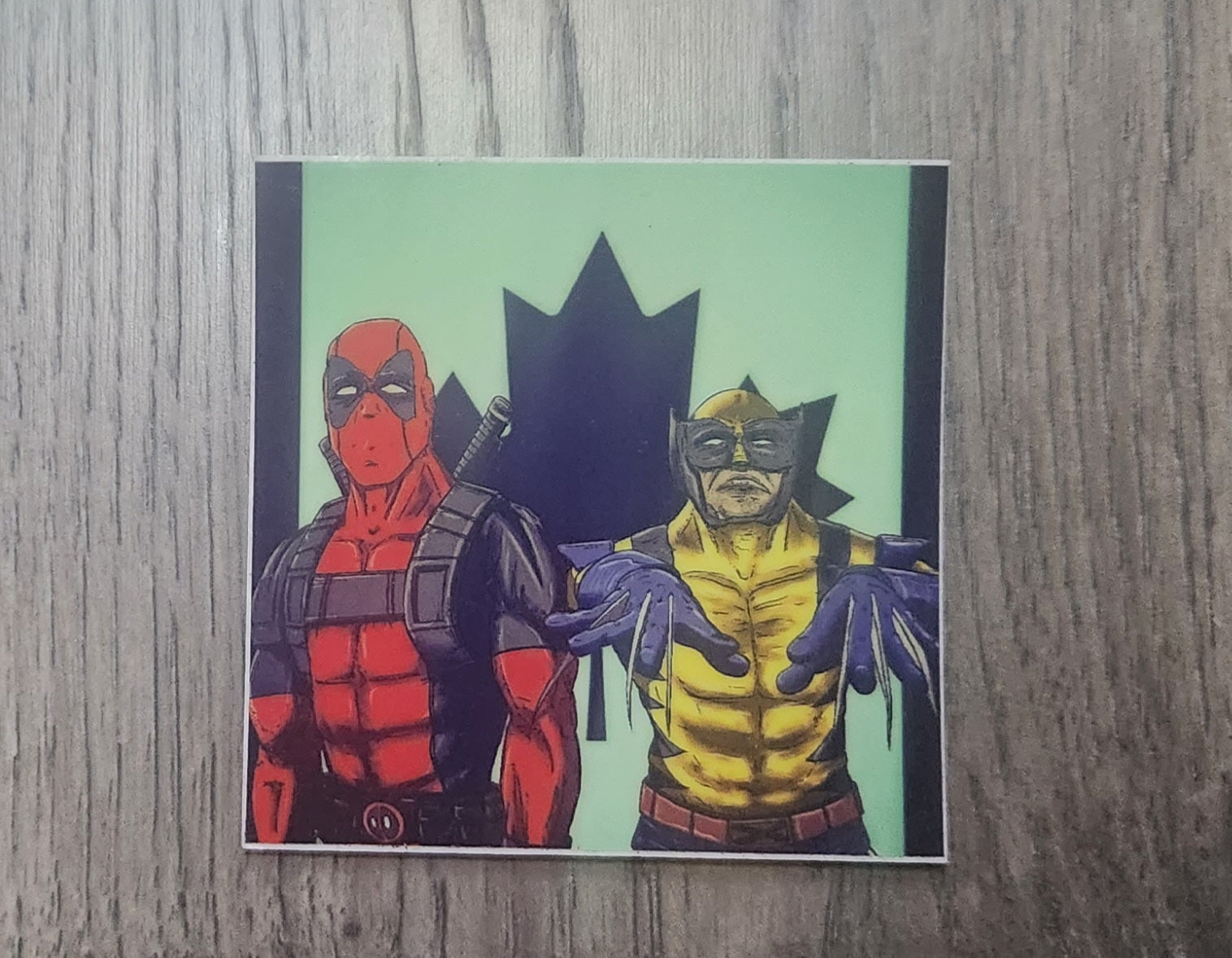Deadpool and wolverine x outkast mashup sticker – Candabis